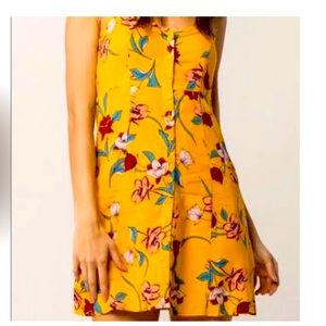 Band of gypsies floral dress size medium